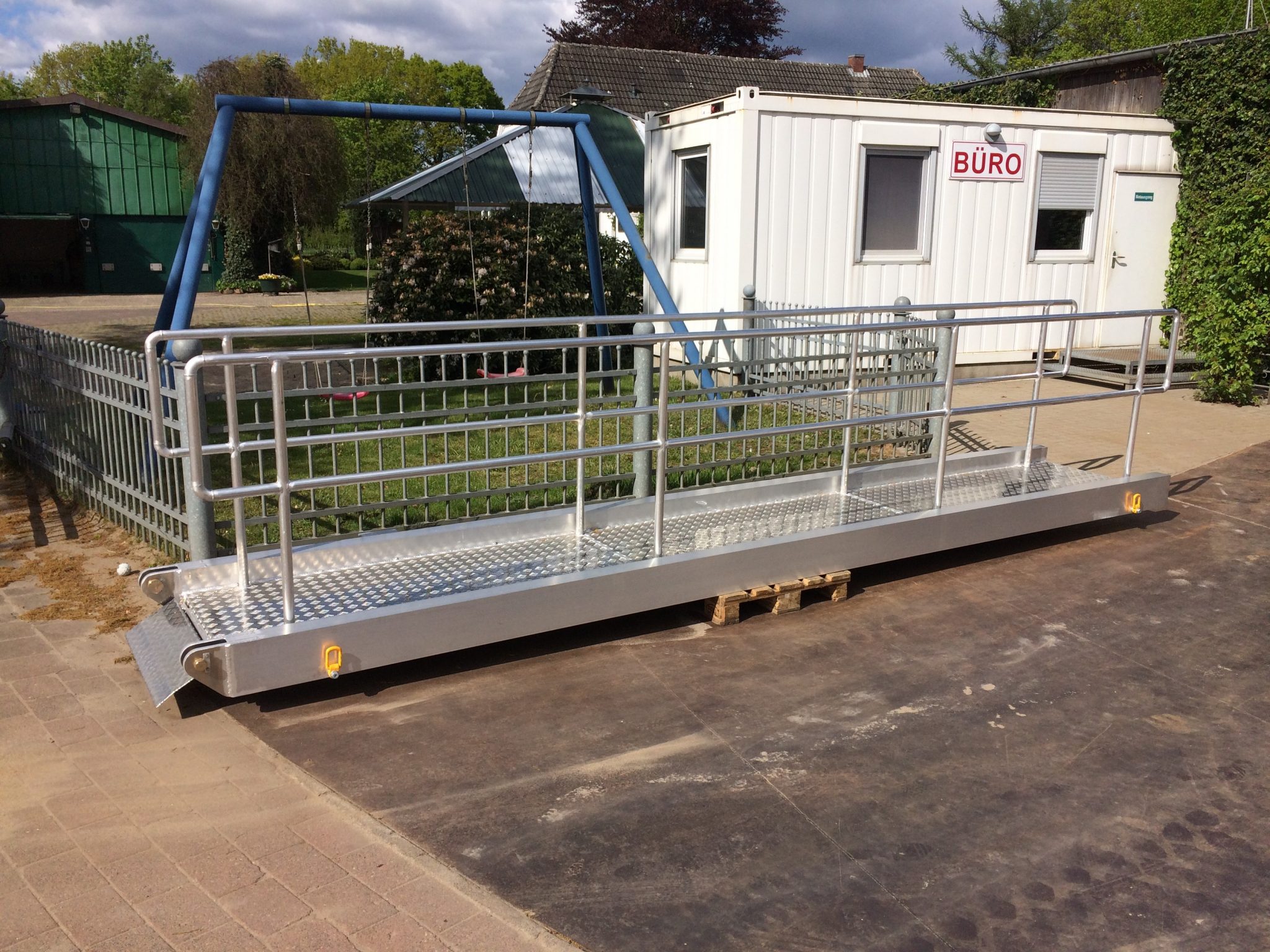 Catwalk for bascule Bridge