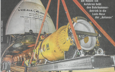 Transportrahmen in der BILD-Zeitung