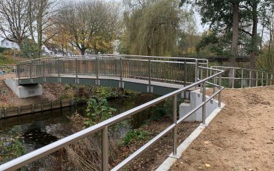 Fußgänger-Brücke in Preetz