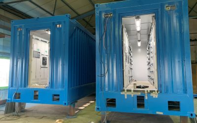 Offshore Container – Einbau Schaltschränke