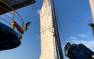 Spülschwert (Vertical Injector) Einsatz in Singapur