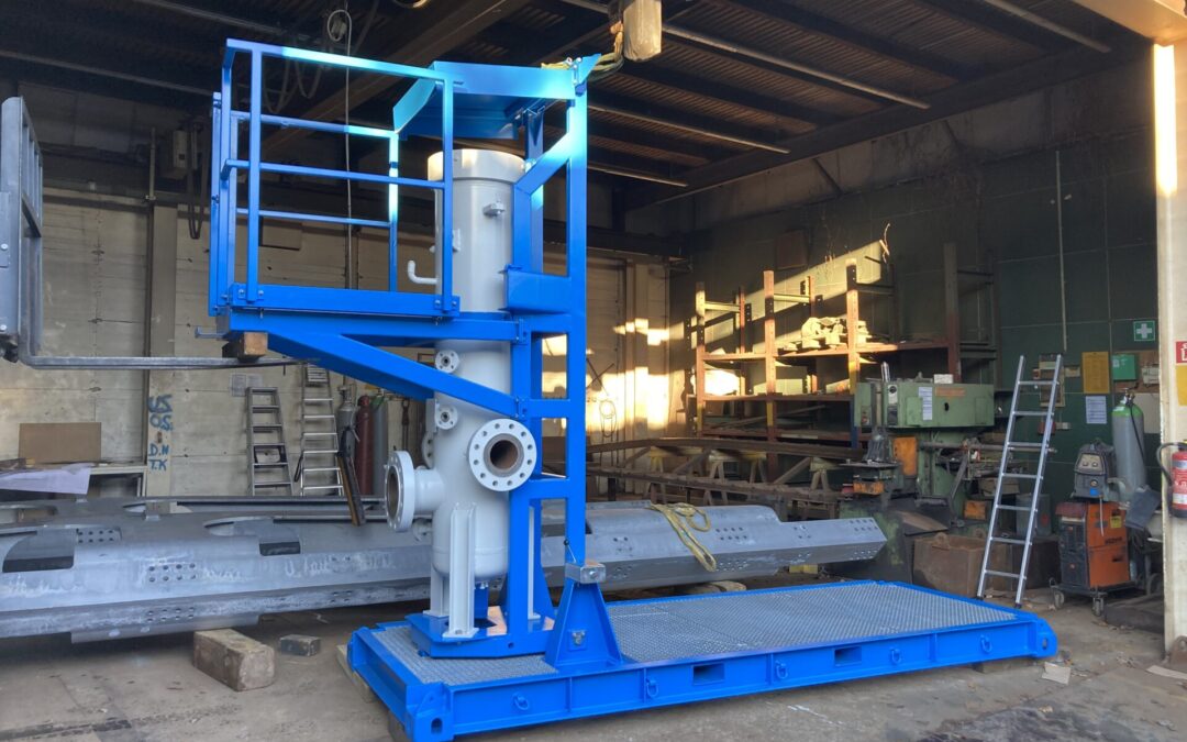 Transport- & Lagergestell für Gasfilter